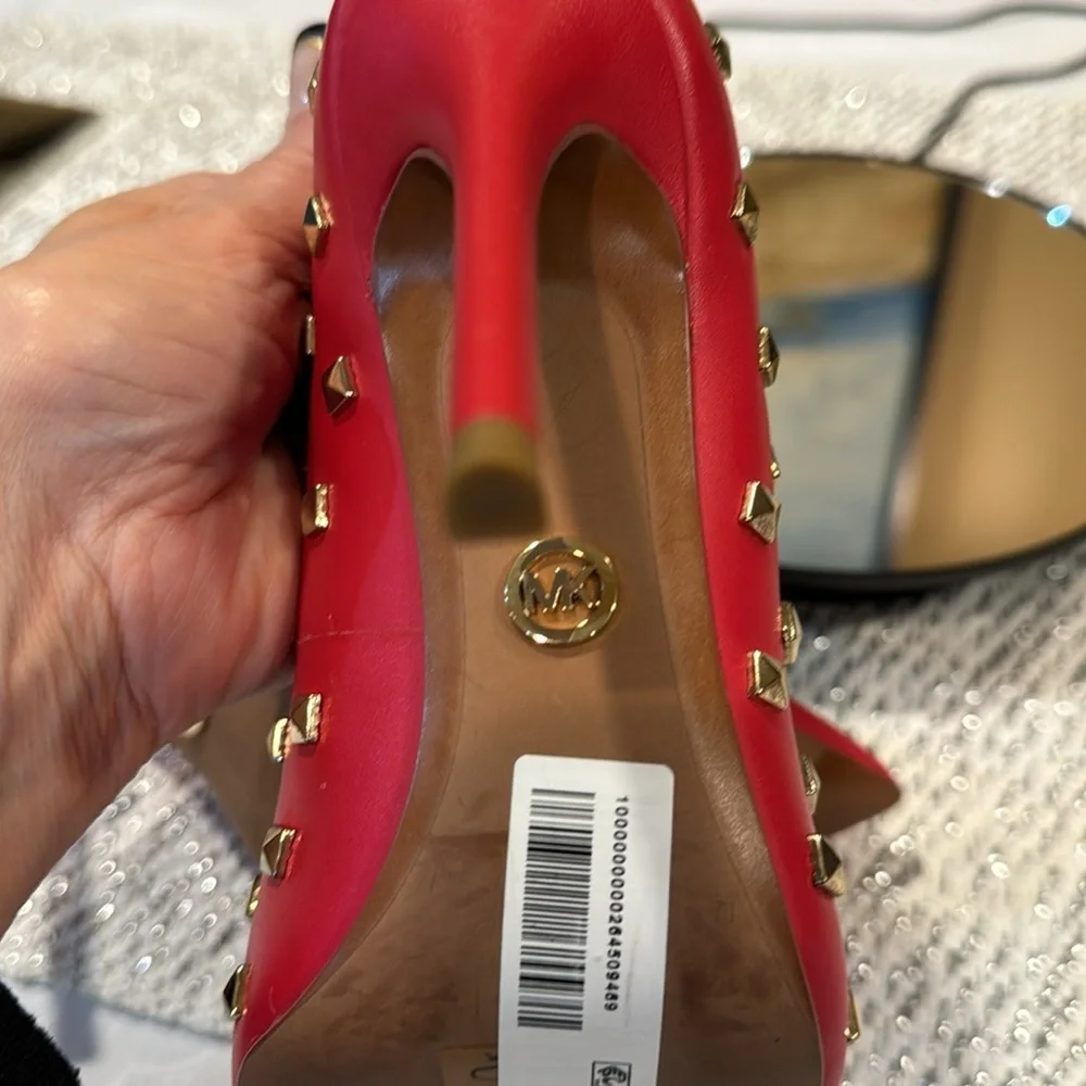 NWT Michael Kors Keke Heels 👠🔥🎁(#25) - Picture 4 of 5